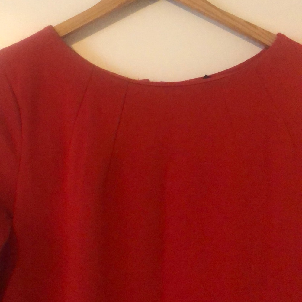 Cute Red Winter/Spring Dress - Picture 2 of 5